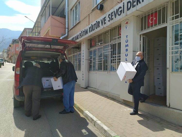 Muş’tan Bursa’ya yardım eli