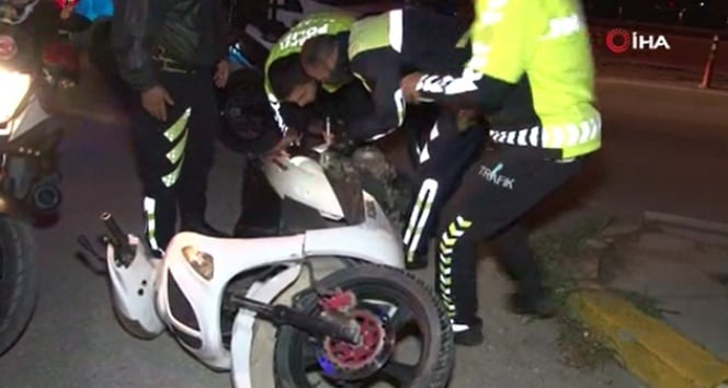 Bir hurda motor için 12 bin TL ceza yedi!