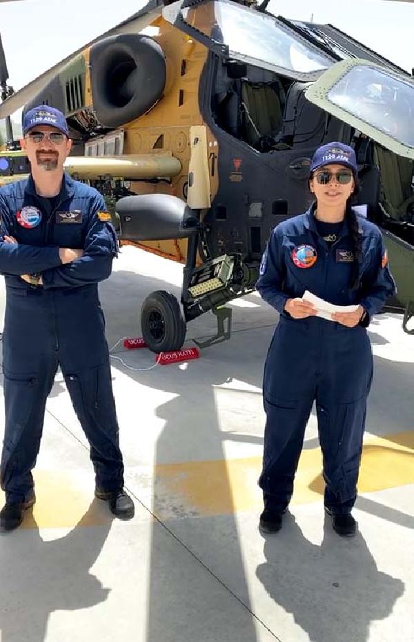 ATAK kokpitinden özel uçuşta canlı yayın
