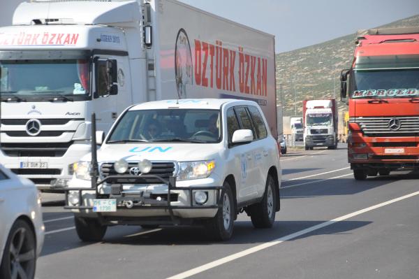 BM’den İdlib’e 109 TIR ile insani yardım