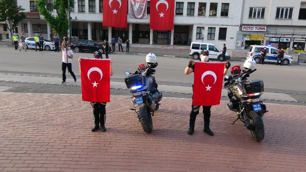 Bursa polisi 19.19’da hazır bekledi