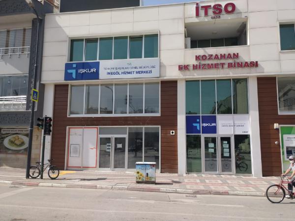 İnegöl İŞKUR’da koronavirüs pozitif sayısı 9’a çıktı; 27 çalışan karantinada