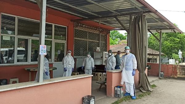 Testi pozitif çıktı, 56 kişi karantinaya alındı