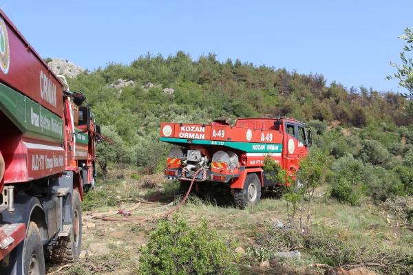 Kozan’daki orman yangını söndürüldü