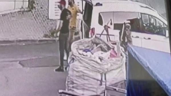 Maltepe’de fırıncılara silahlı saldırı güvenlik kamerasında