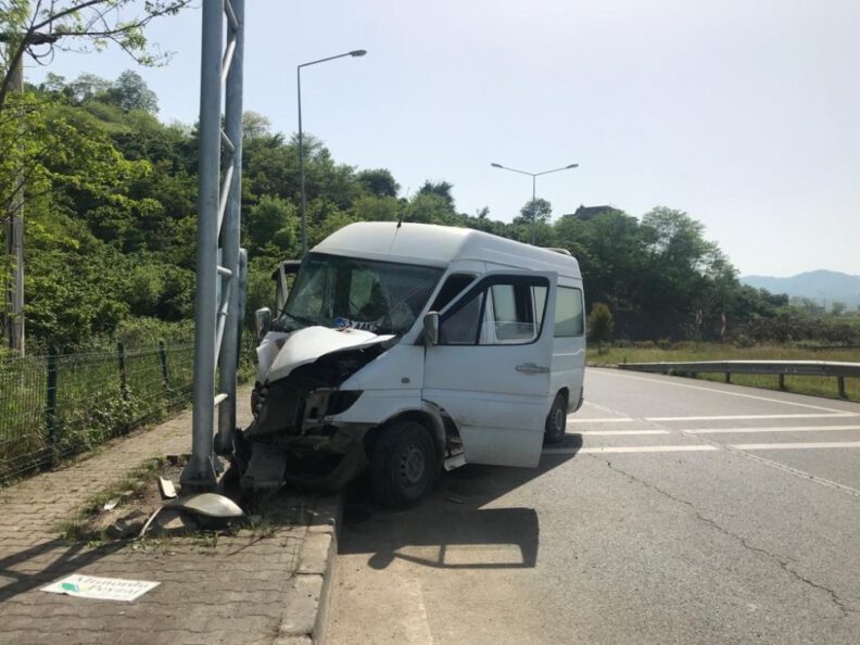 Ordu’da Trafi̇k Kazası: 1 Yaralı