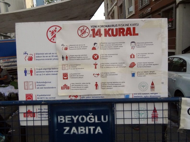 (Özel) Sosyal Mesafeni̇n Hi̇çe Sayıldığı Semt Pazarında Kural Tartışması