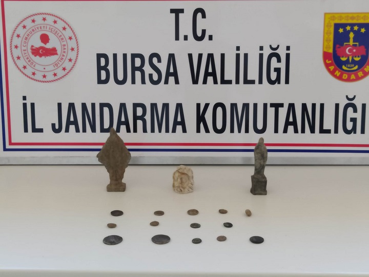 Bursa’da tarihi eser operasyonu