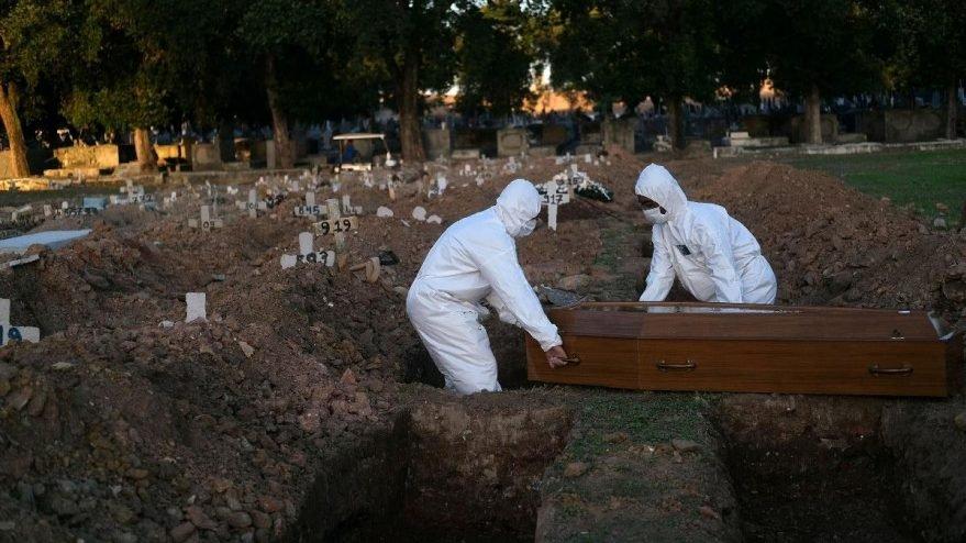 Brezilya, 24 saatte 1262 ölümle rekor kırdı