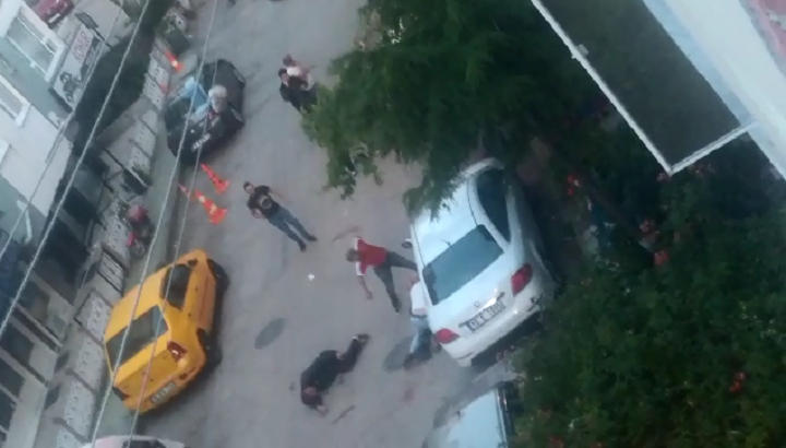 Bursa’nın merkezinde kan donduran görüntüler!
