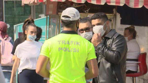 Maske takmayana 900 lira ceza