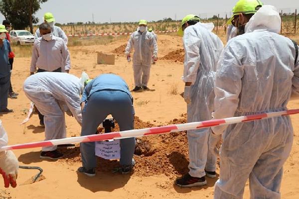 Libya’da Hafter’in katlettiği sivillere ait toplu mezar bulundu