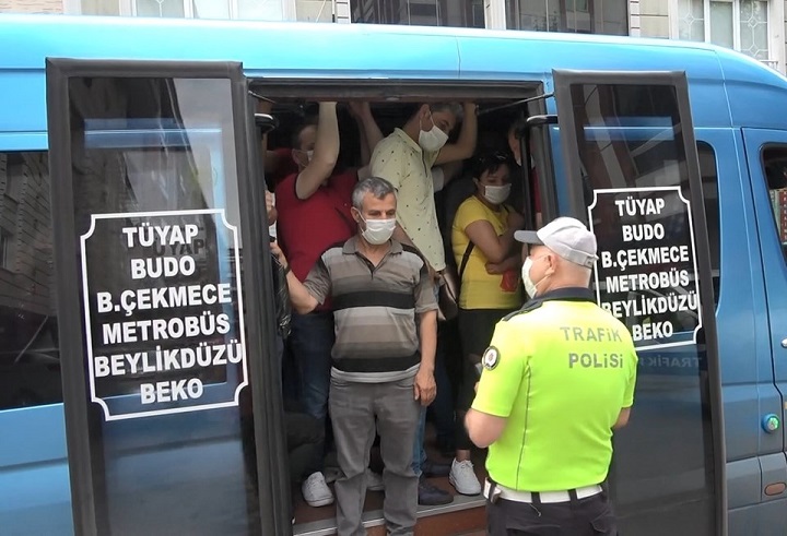 Bu şekilde yolcu taşımaya komik ceza…