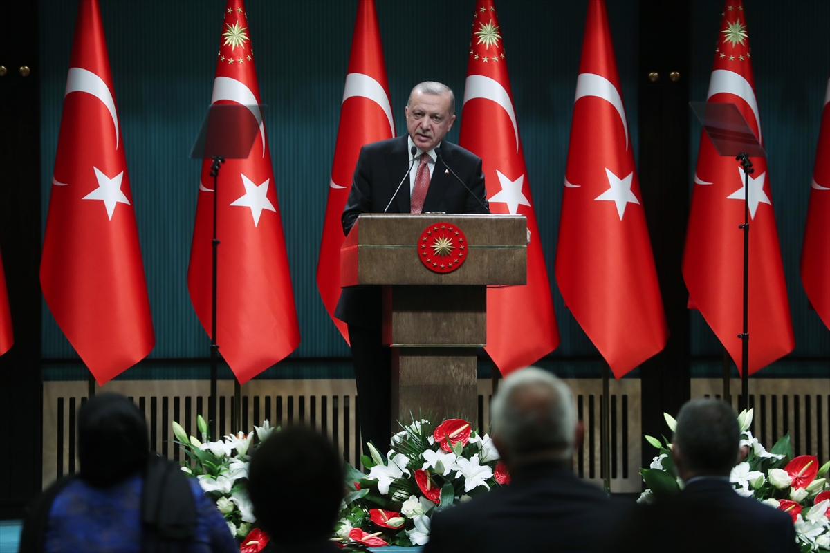 Erdoğan, kabine toplantısı açıklamalarda bulundu
