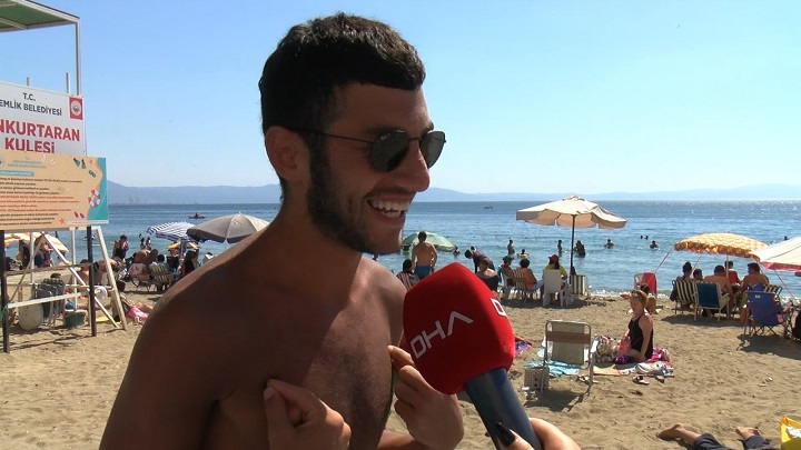 Bursa’da virüsü hiçe sayan tatilciden akıl almaz sözler