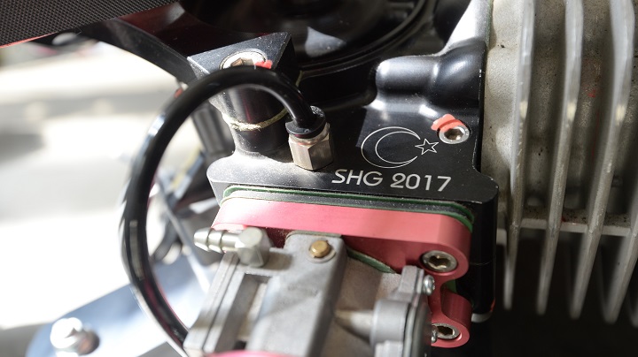 Bursa’dan Dünya’ya ay yıldız motifli motor
