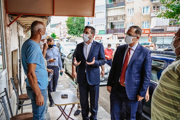 Kestel’de Başkan Tanır’dan virüs denetimi