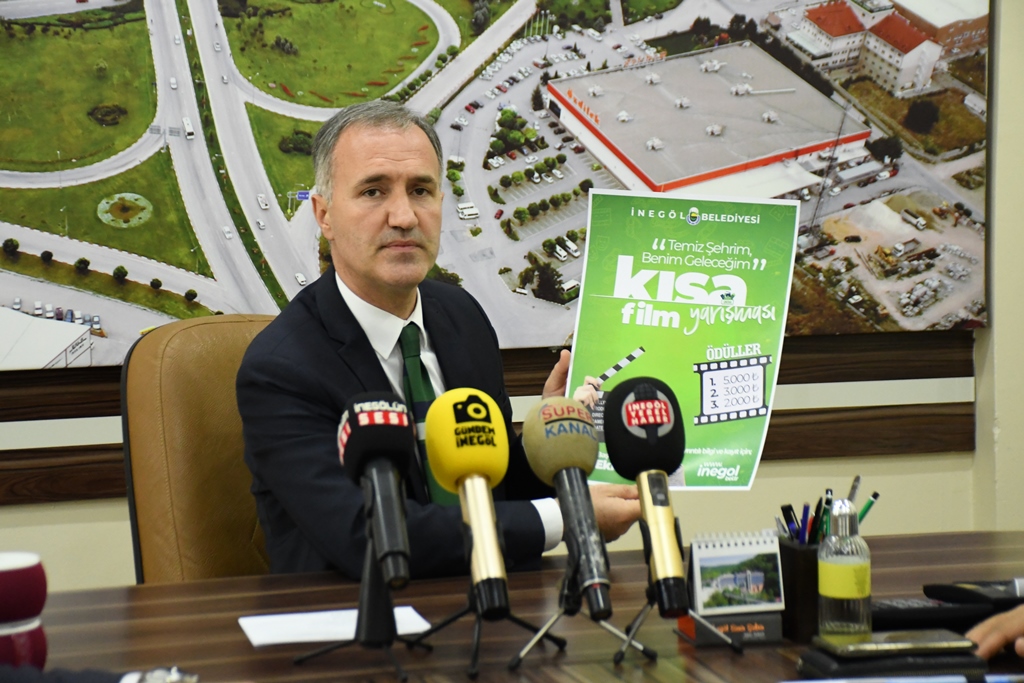 İnegöl Belediyesi temizlik konulu kısa film yarışması düzenleniyor
