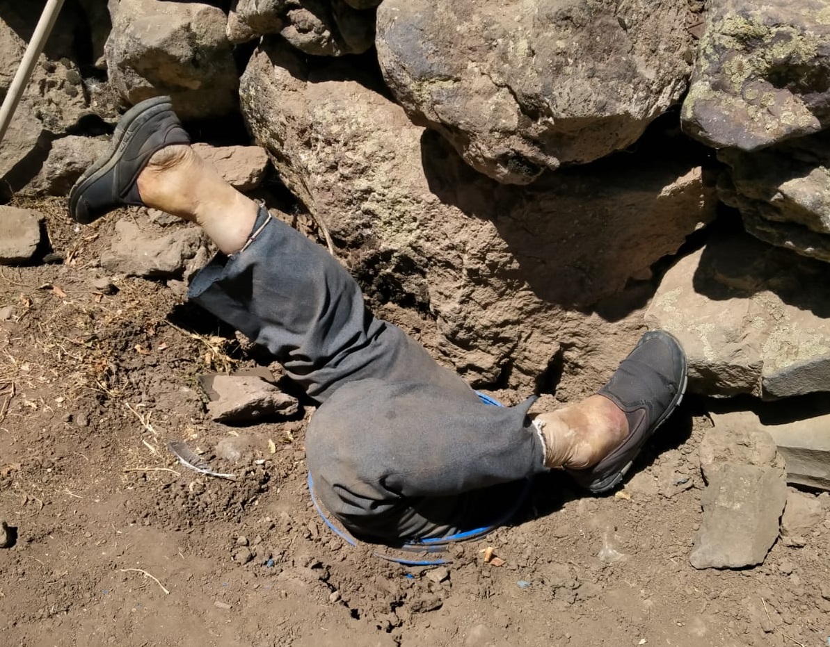 Su almak için sarktığı bidonda ölü bulundu