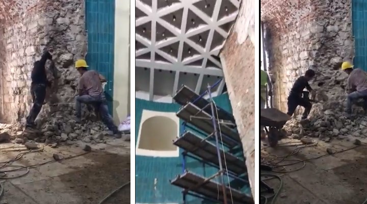 Galata Kulesi’ndeki restorasyona tepki