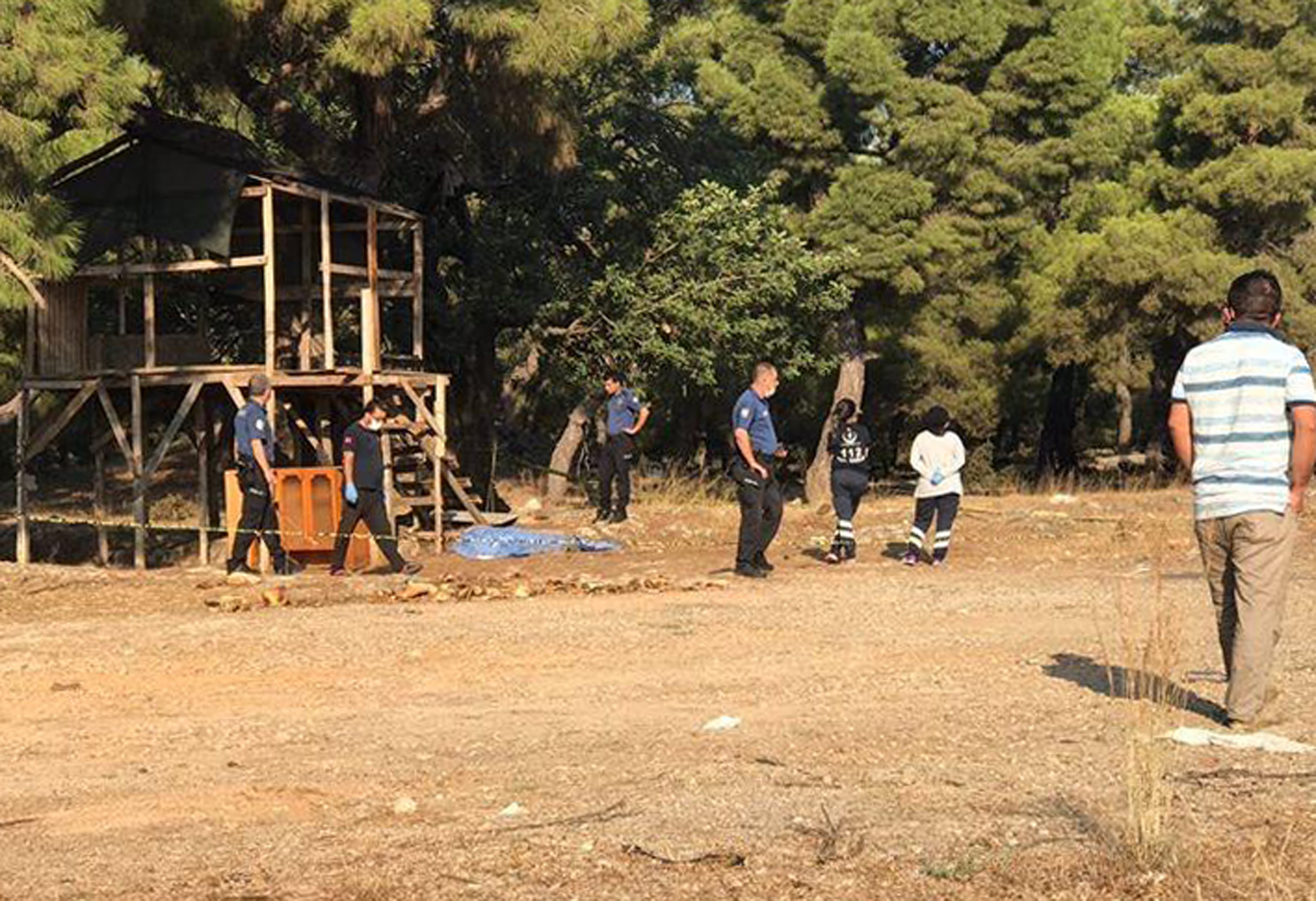 Ormanlık alanda dövülerek öldürülmüş olarak bulundu