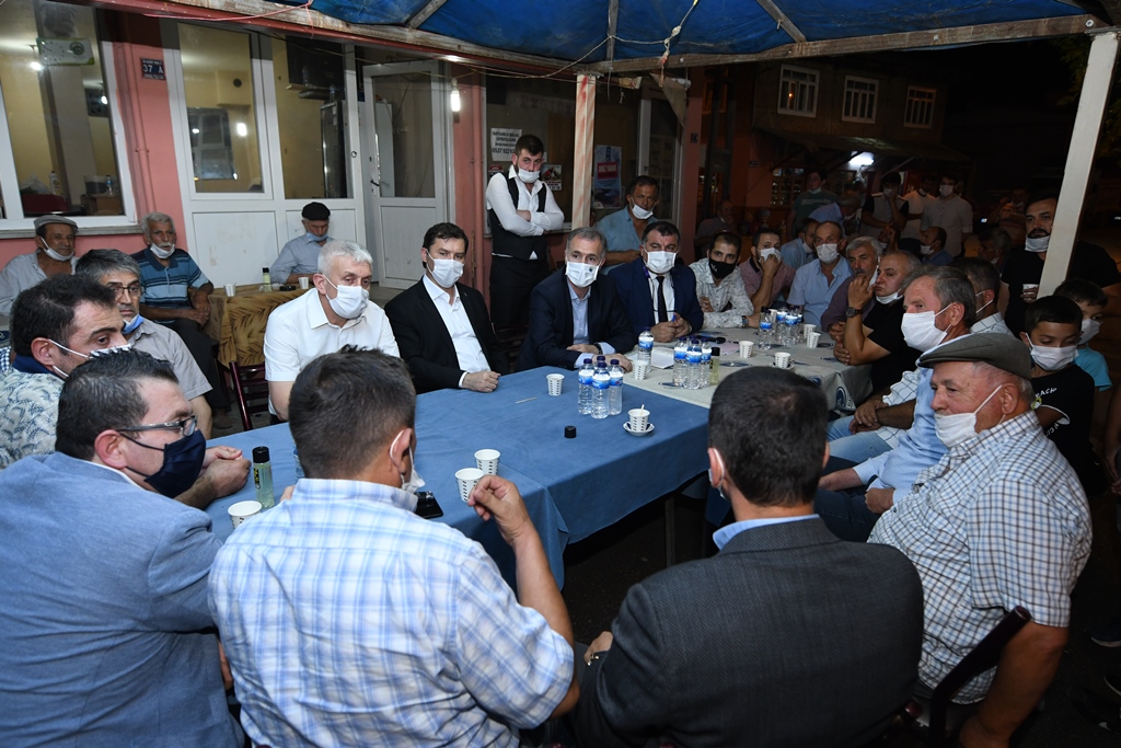 Başkan Taban Alibeyköy sakinleriyle buluştu