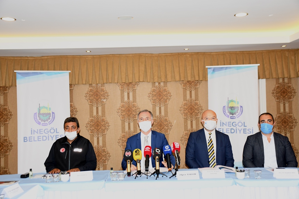 İnegöl’ün 193 maddelik doğal afet eylem planı tamamlandı