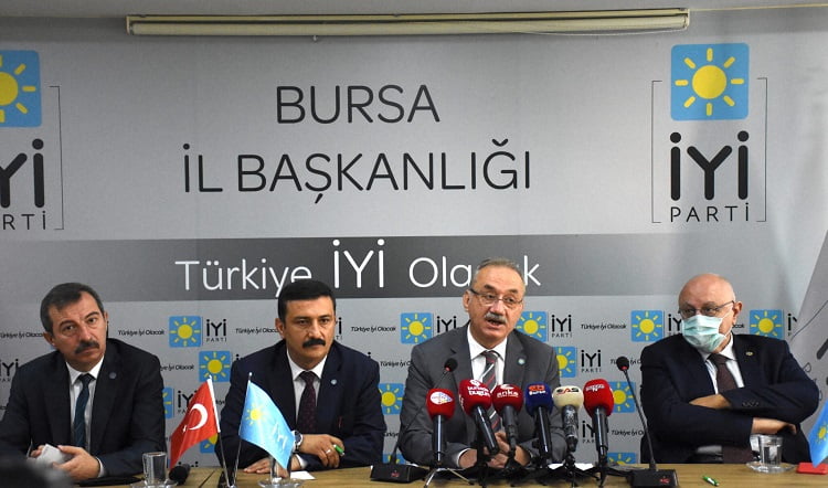 İyi Parti TBMM Grup Başkanı Bursa’da konuştu