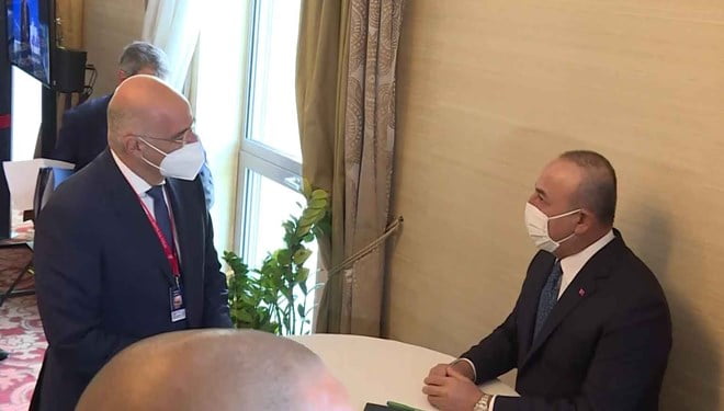 Türk ve Yunan bakanlar bir araya geldi