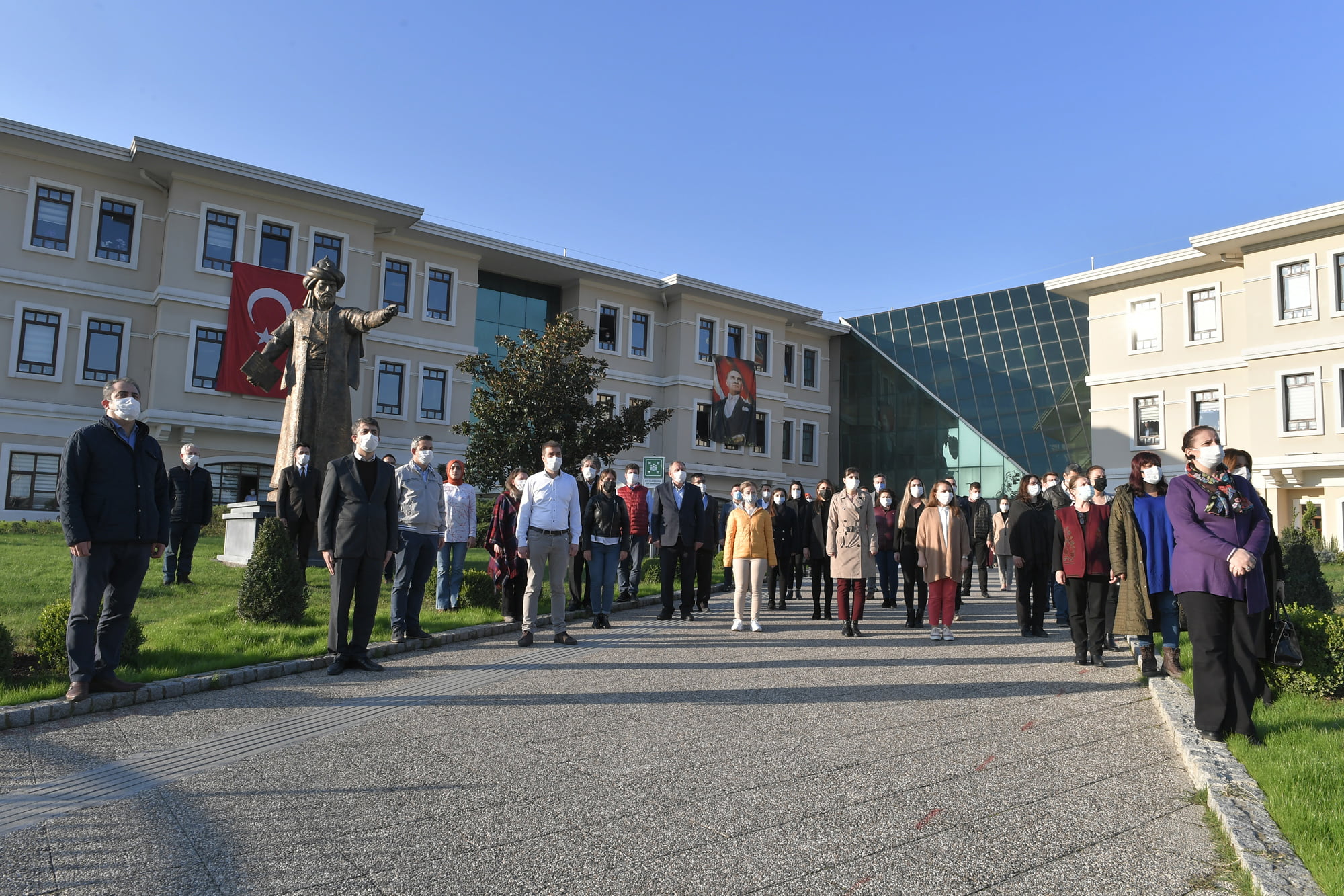 Osmangazi personeli Ata’yı andı