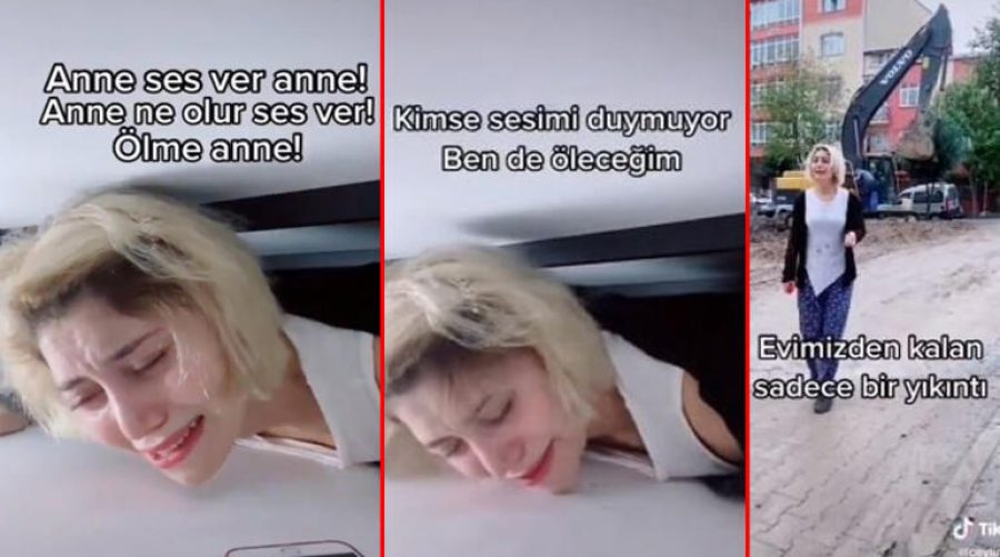 İzmir’deki depremde enkaz altında kalan Ayda bebek ile dalga geçti