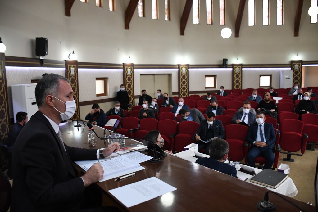 İnegöl Belediyesi ekim ayı meclis toplantısı yapıldı