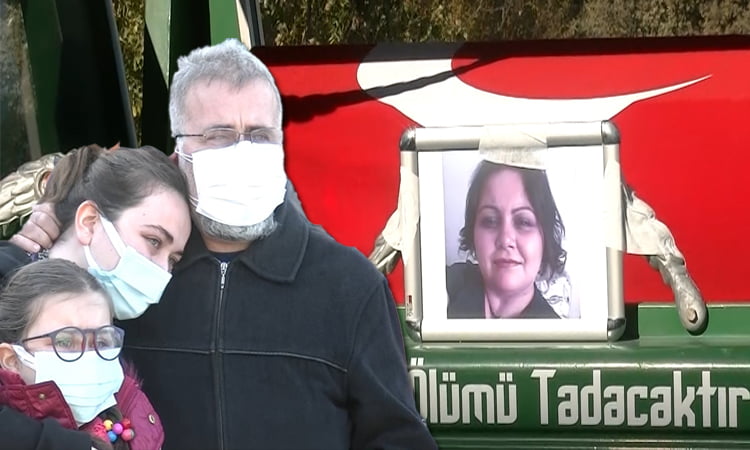 Virüsten ölen Emine hemşireye gözü yaşlı veda
