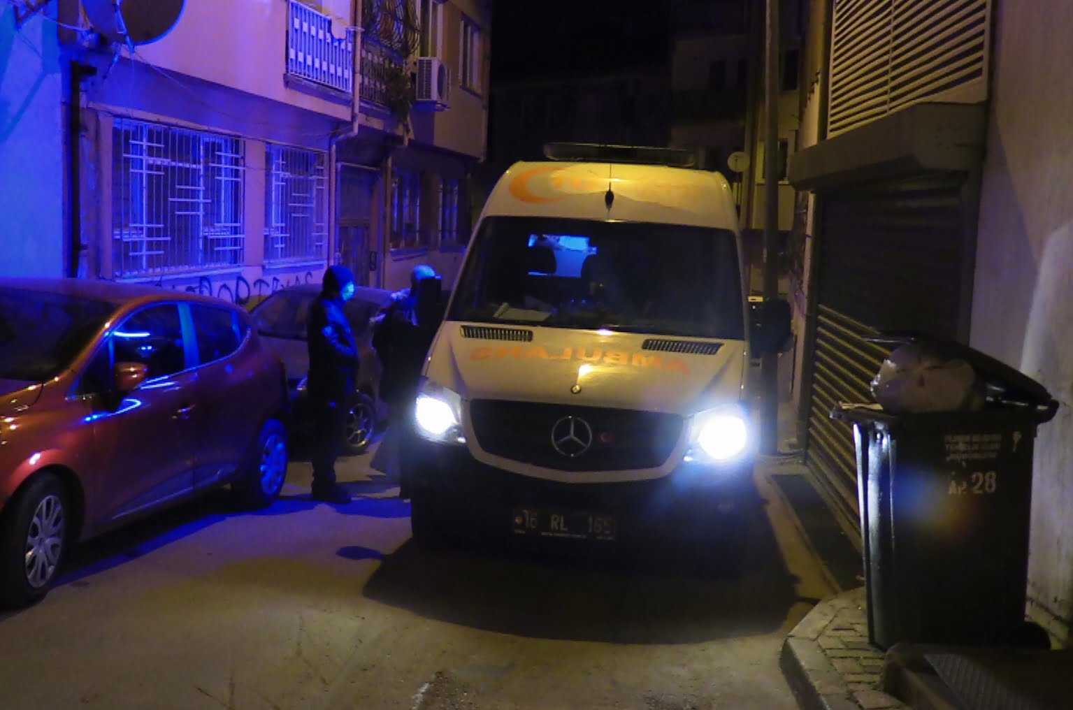 Bursa Yıldırım’da komşular arsında bıçaklı kavga