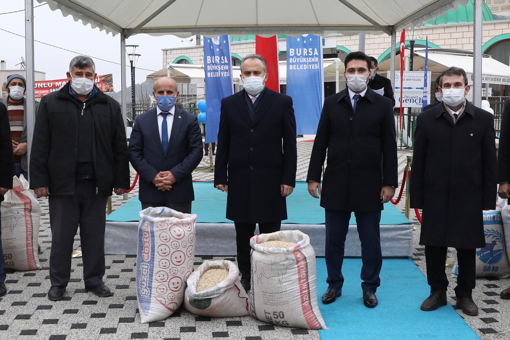 Bursa’da çiftçiye siyez desteği
