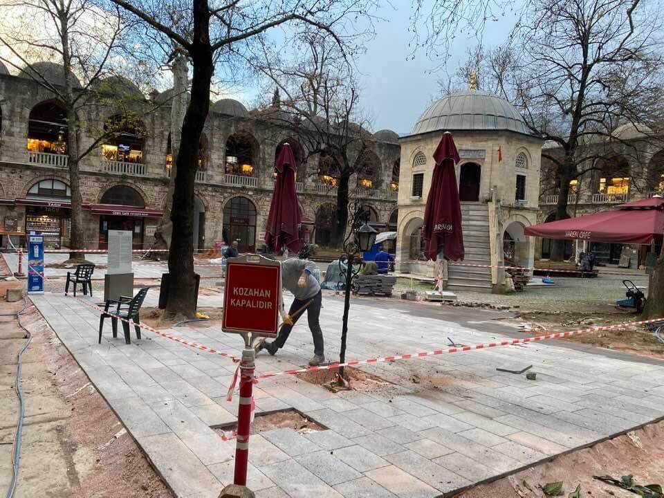 Koza Han’daki restorasyona büyük tepki