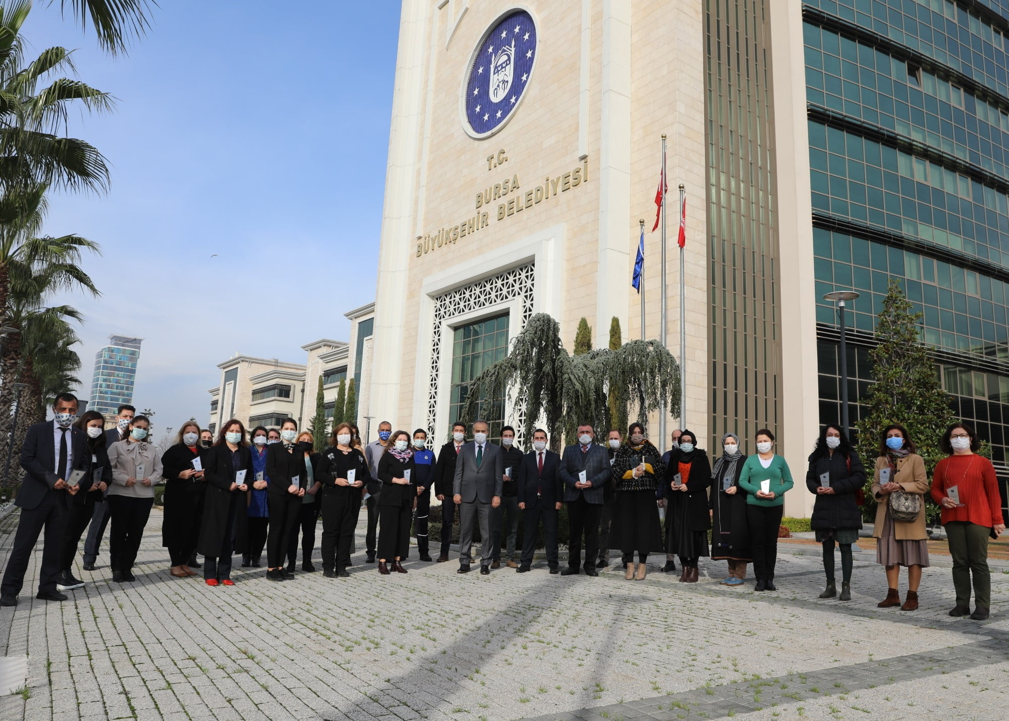 Gönüllü iç denetçilere plaket