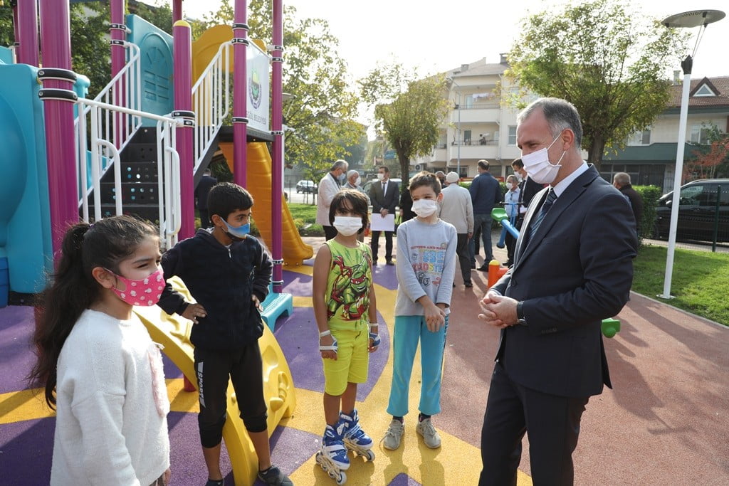 İnegöl’de 40 bin metrekare yeni yeşil alan