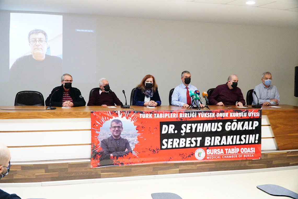 Bursa Tabip Odası: Dr. Gökalp serbest bırakılmalıdır!