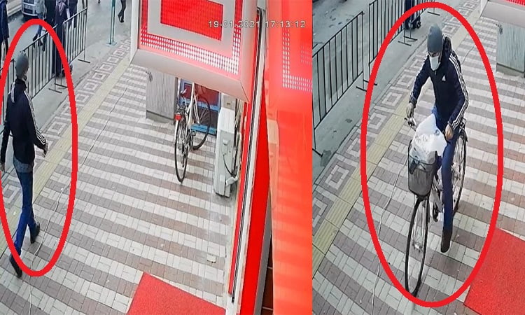 Önce keşif yaptı sonra geri dönüp çaldı