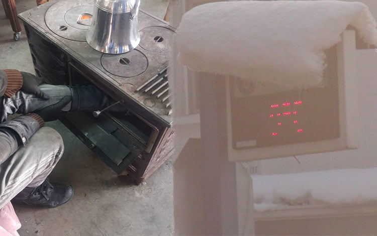 Bursa’da termometreler bile buz tuttu