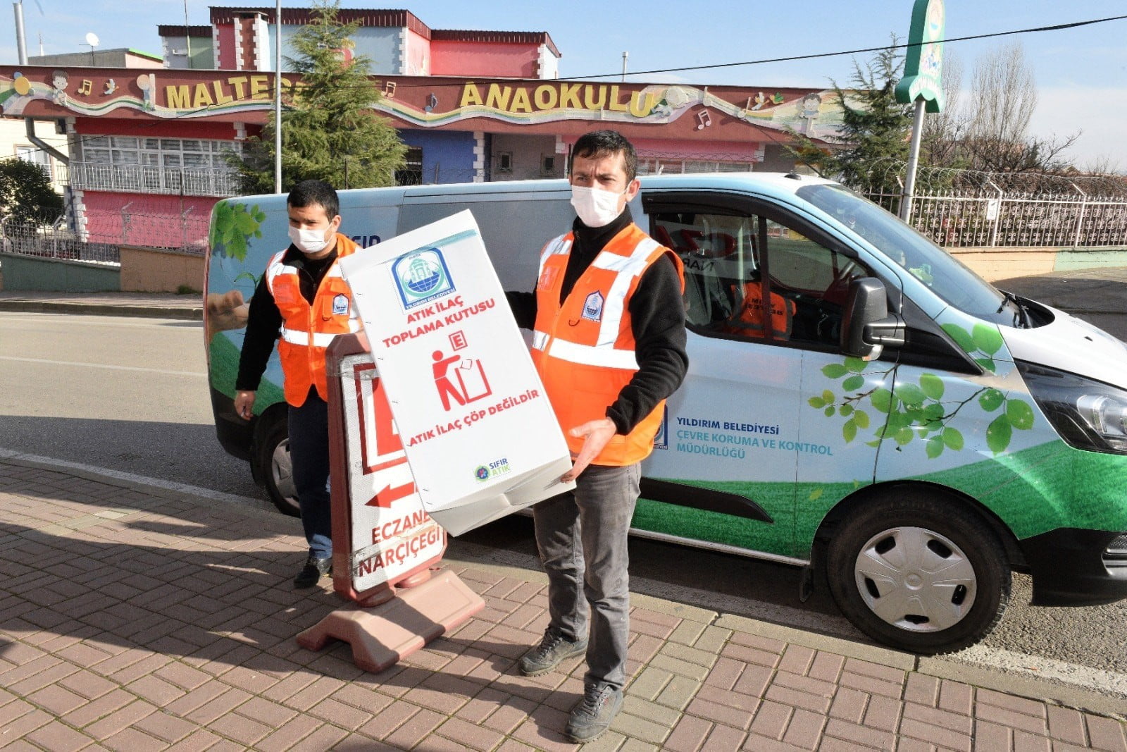 Yıldırım Belediyesi’nden atık ilaç toplama kampanyası