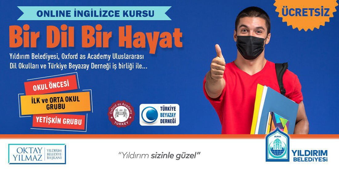 Yıldırım Belediyesi’nden İngilizce kursu
