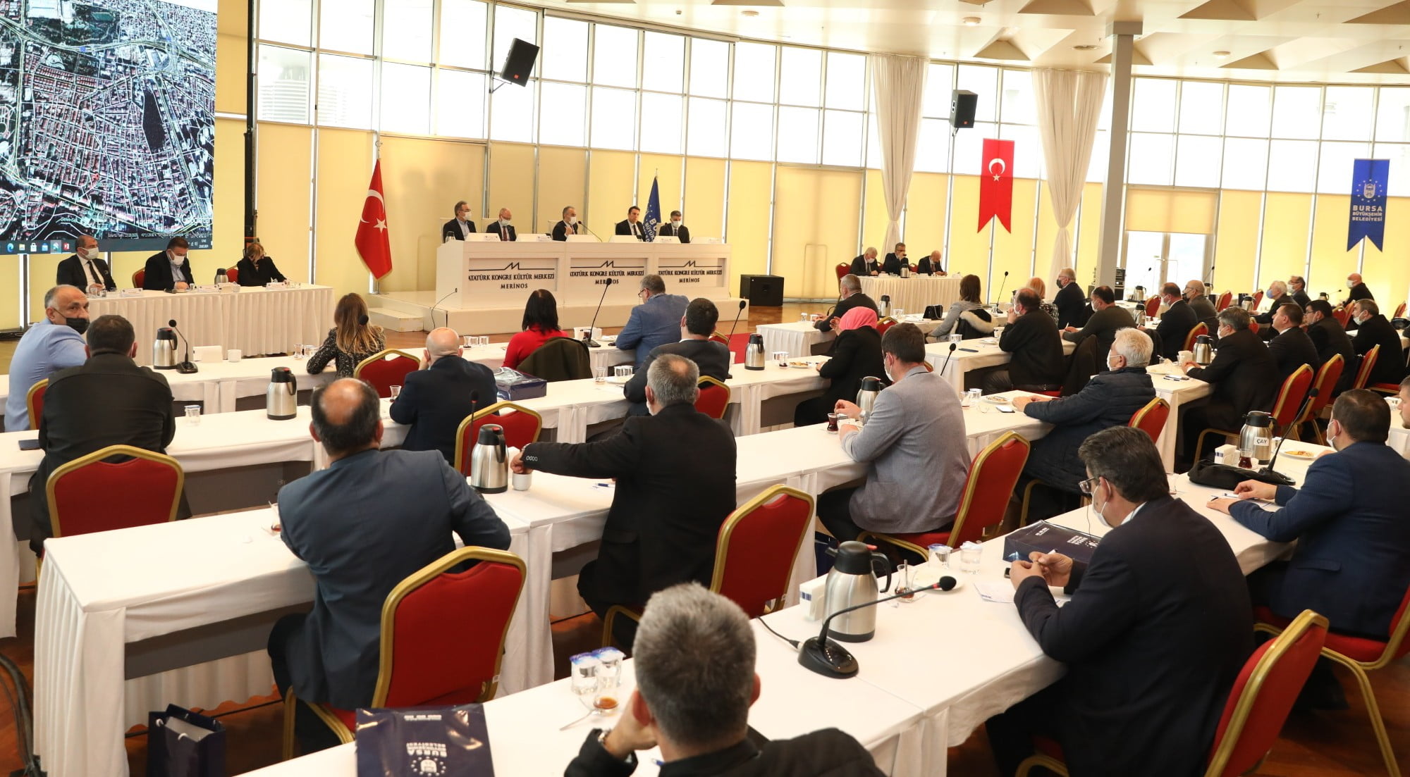Başkan Aktaş muhtarlarla buluştu