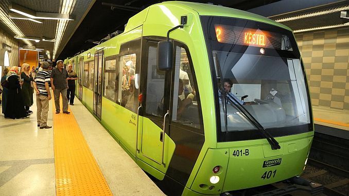 Bursa’da metro seferlerine hafta sonu düzenlemesi