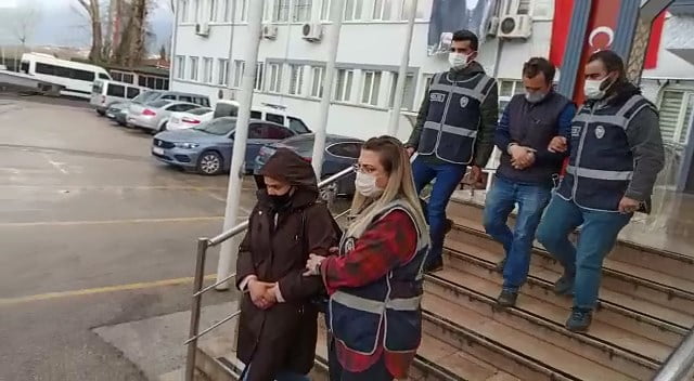 96 yıl hapis cezası bulunan çift Bursa’da yakalandı