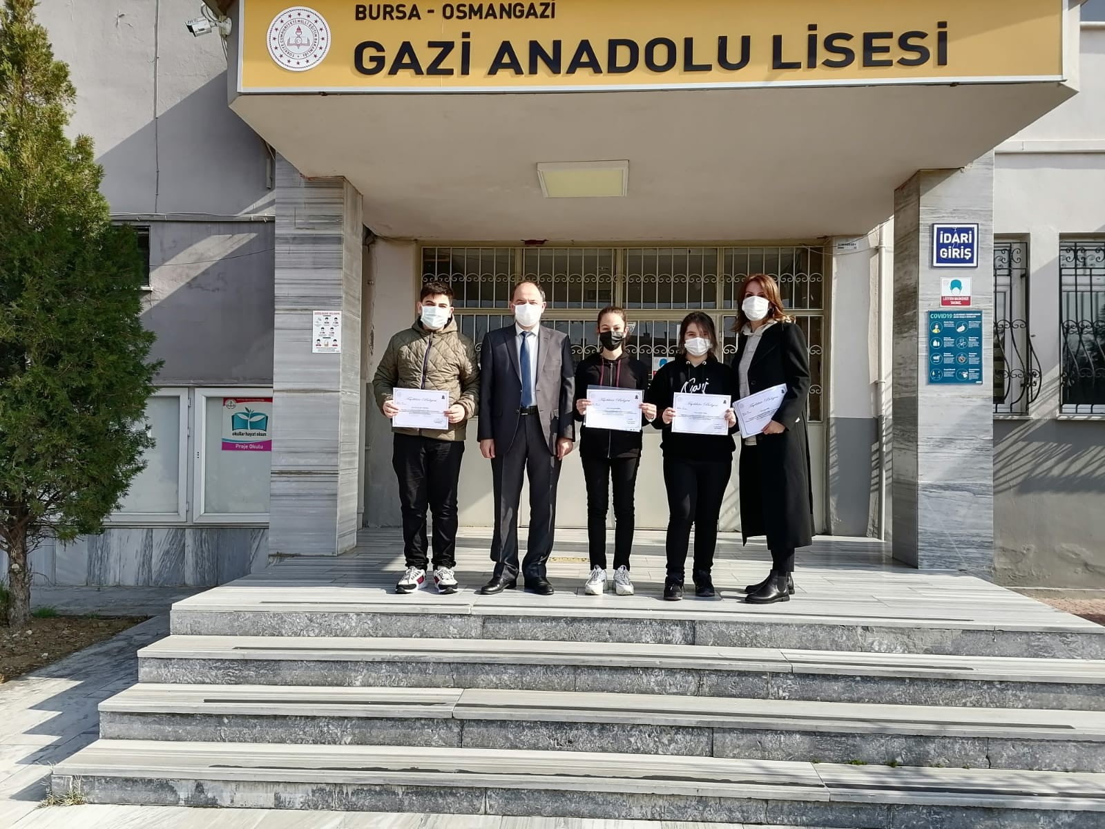 Bursalı öğrenciler Türkiye üçüncüsü oldu