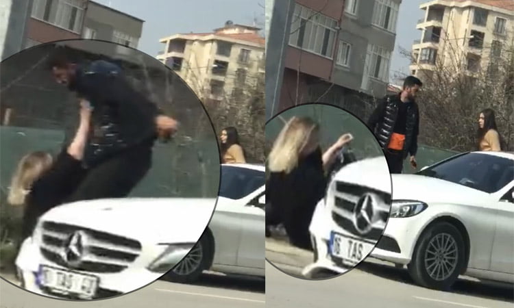 Bursa’da kadınlar gününde erkek şiddeti