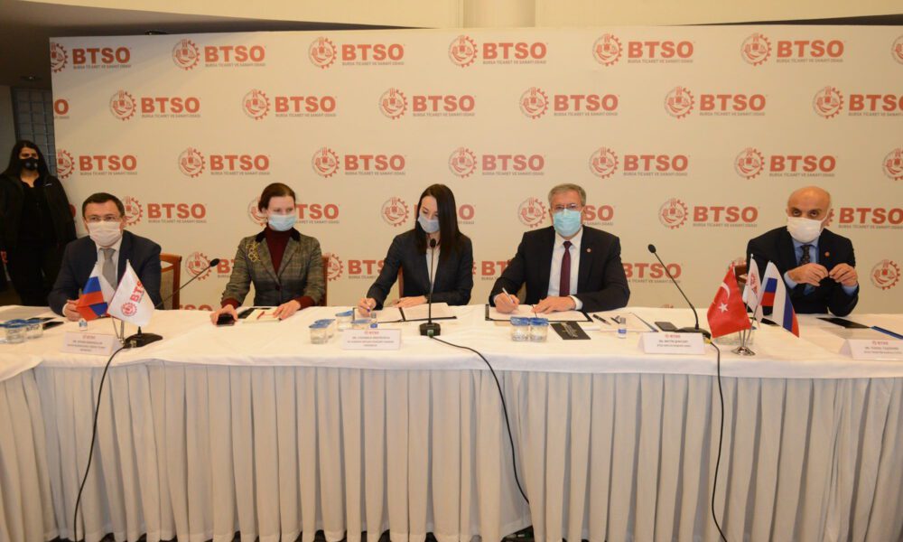 BTSO ve Rusya arasına iyi niyet protokolü