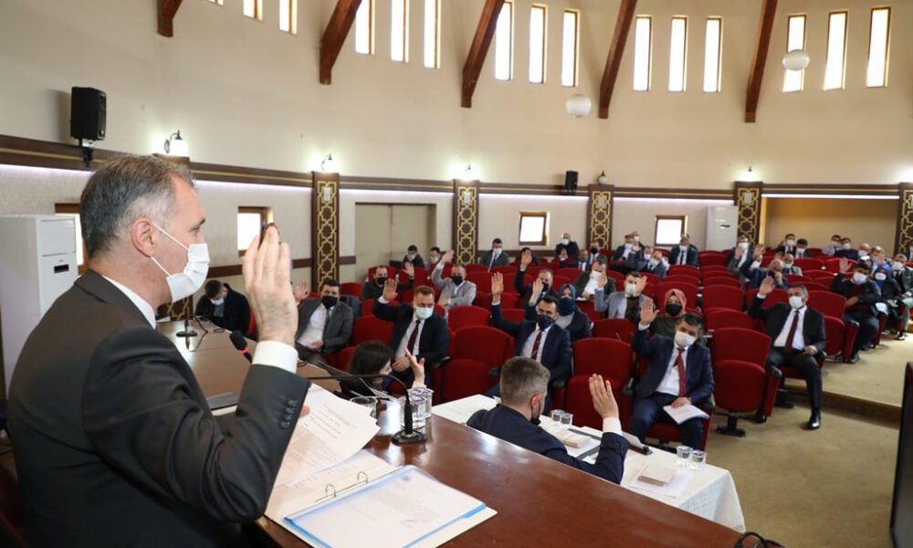 İnegöl Belediyesi nisan ayı meclis toplantısı yapıldı